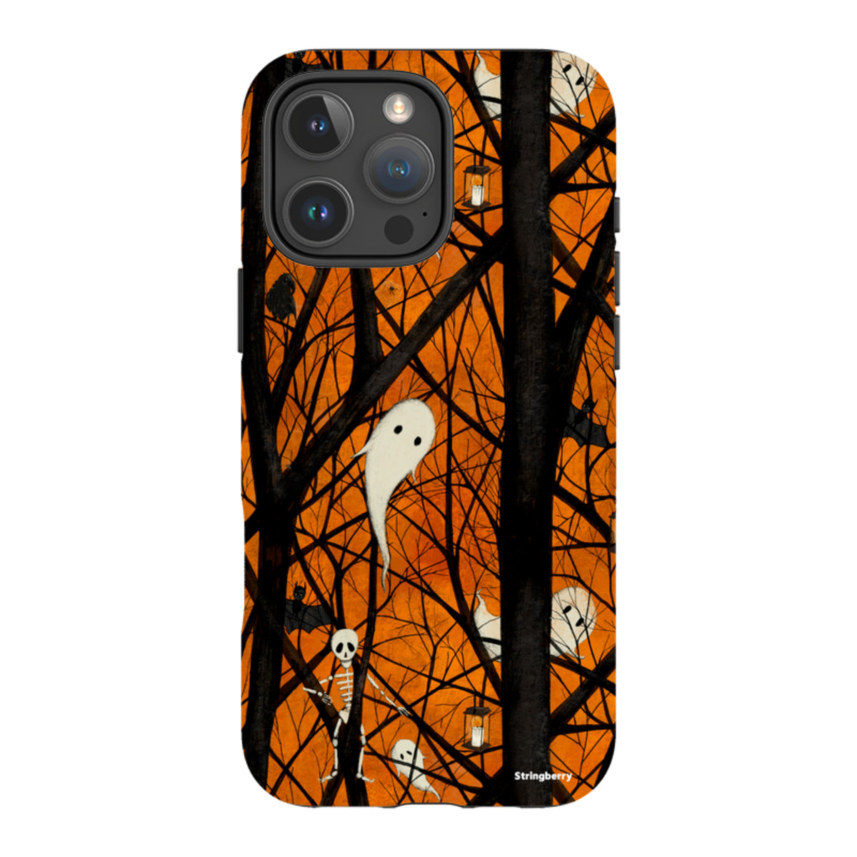 iPhone MagSafe Tough Case - Halloween Pattern By Maja Lindberg