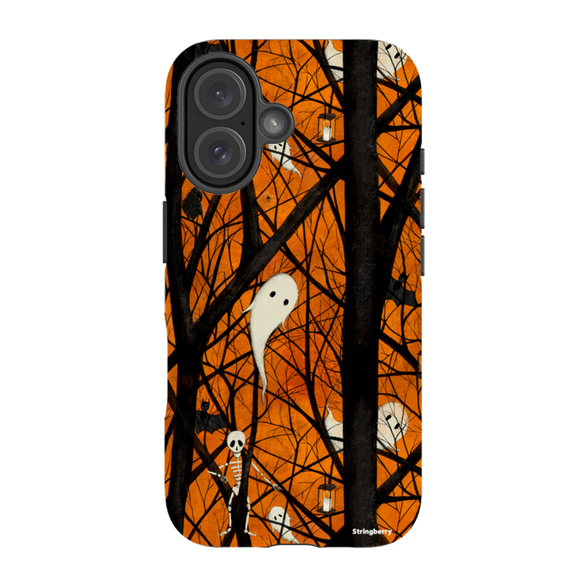 iPhone MagSafe Tough Case - Halloween Pattern By Maja Lindberg