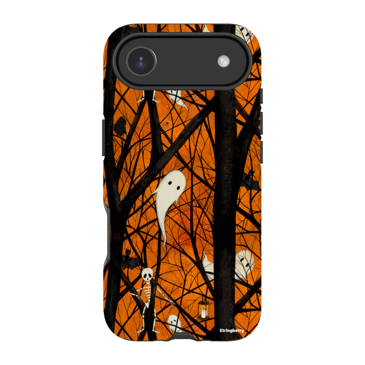 iPhone MagSafe Tough Case - Halloween Pattern By Maja Lindberg