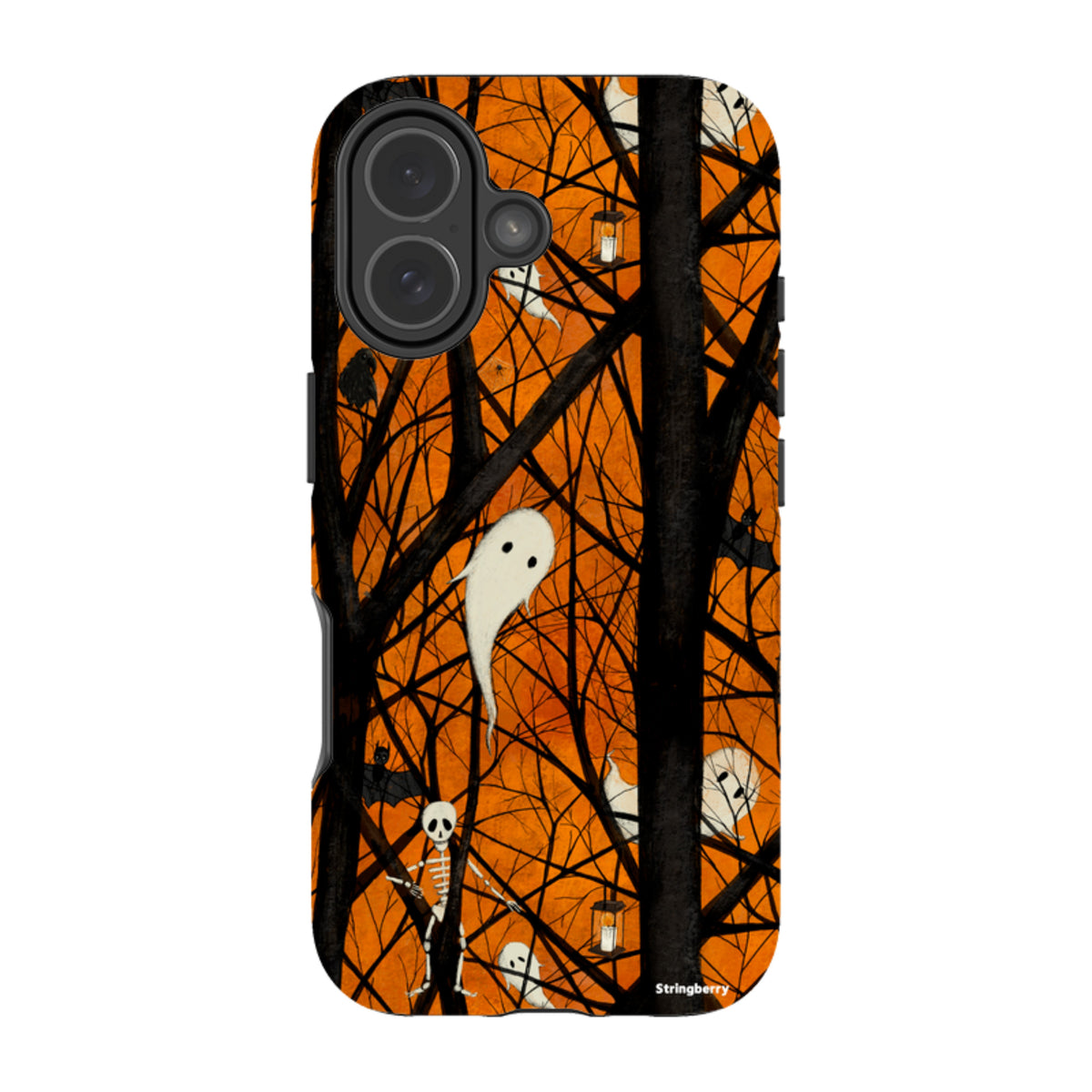 iPhone MagSafe Tough Case - Halloween Pattern By Maja Lindberg