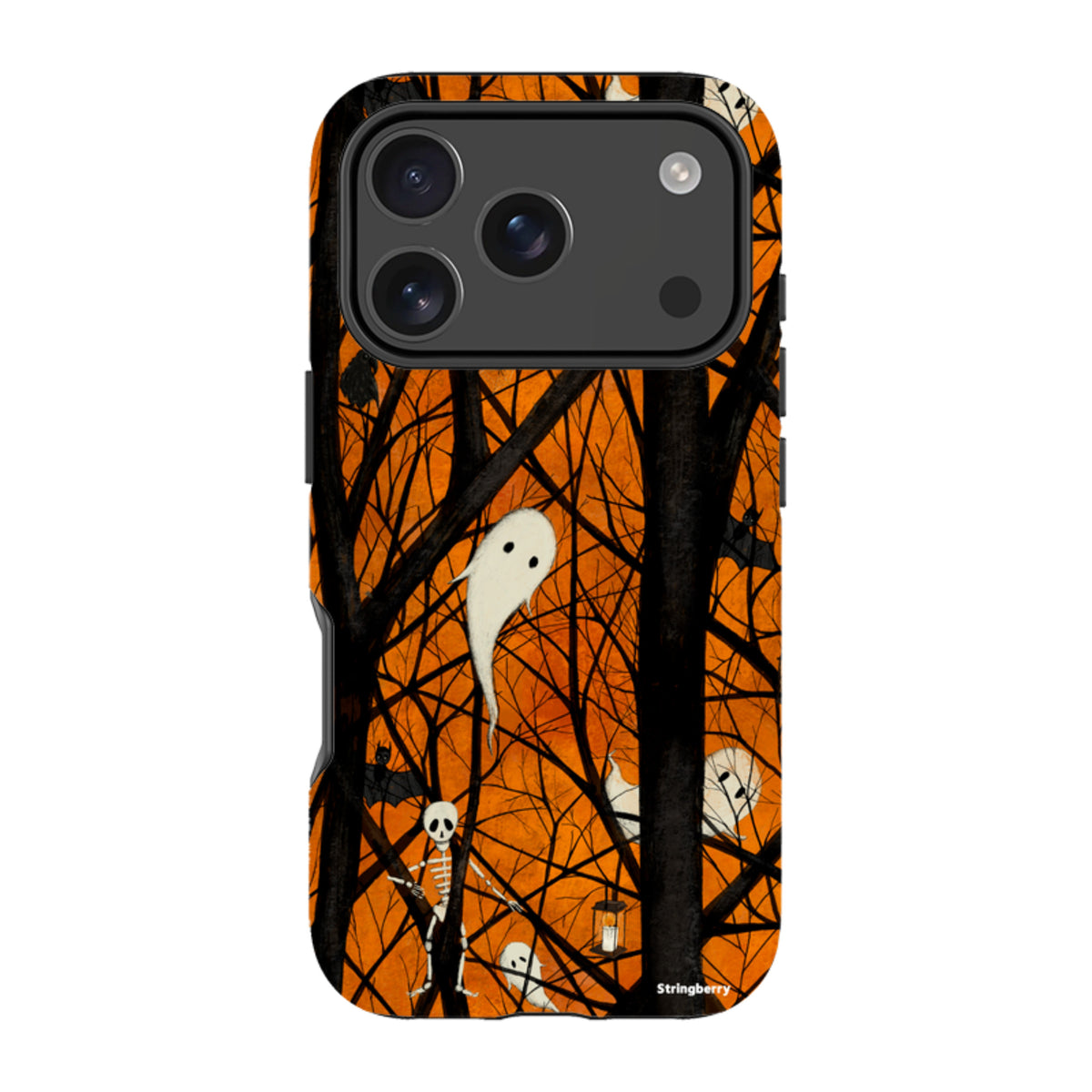 iPhone MagSafe Tough Case - Halloween Pattern By Maja Lindberg
