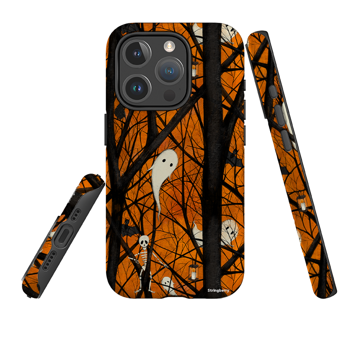 iPhone MagSafe Tough Case - Halloween Pattern By Maja Lindberg