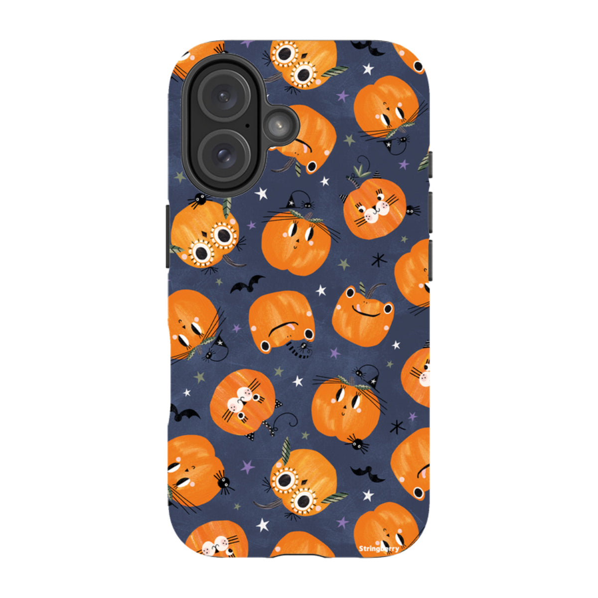 iPhone MagSafe Tough Case -  Halloween Pumpkin Dark By Ali Brookes
