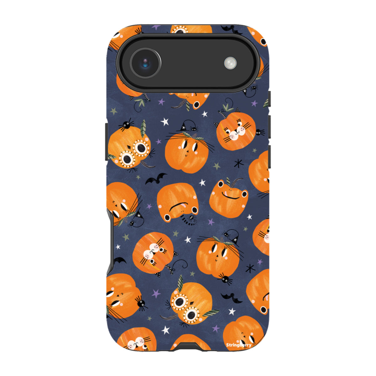 iPhone MagSafe Tough Case -  Halloween Pumpkin Dark By Ali Brookes