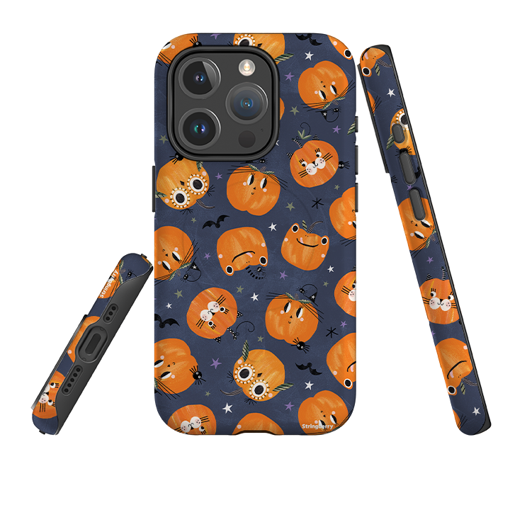 iPhone MagSafe Tough Case -  Halloween Pumpkin Dark By Ali Brookes