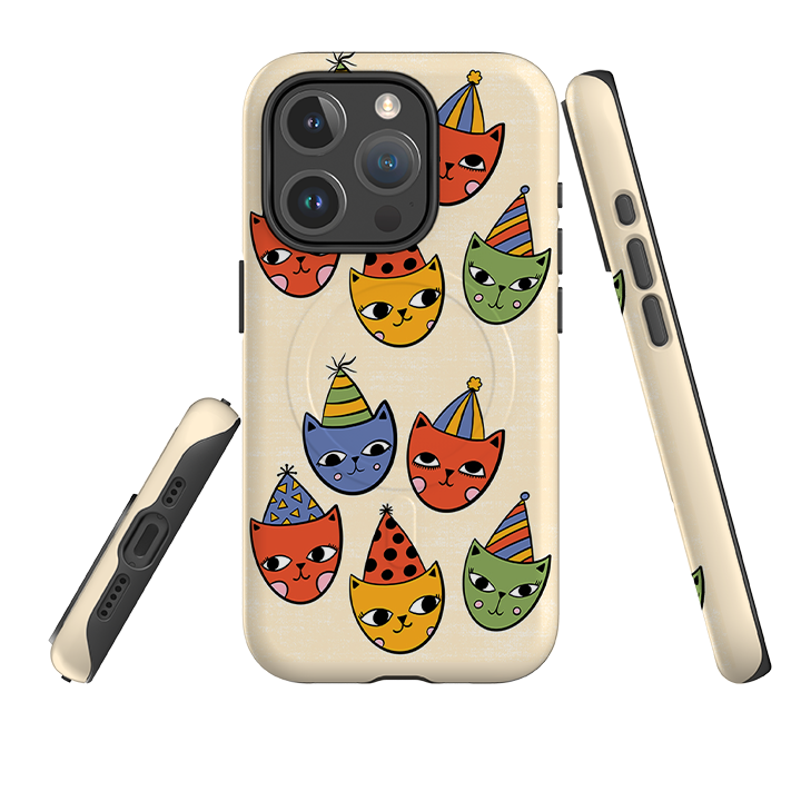 iPhone MagSafe Tough Case -  Happy Cats By Suzy Taylor