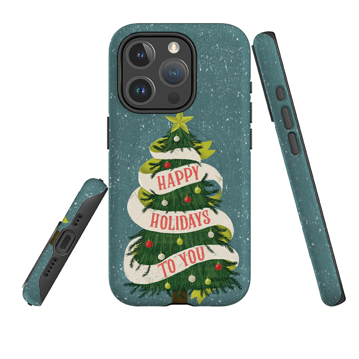iPhone MagSafe Tough Case - Happy Holidays By Abby Jacobs