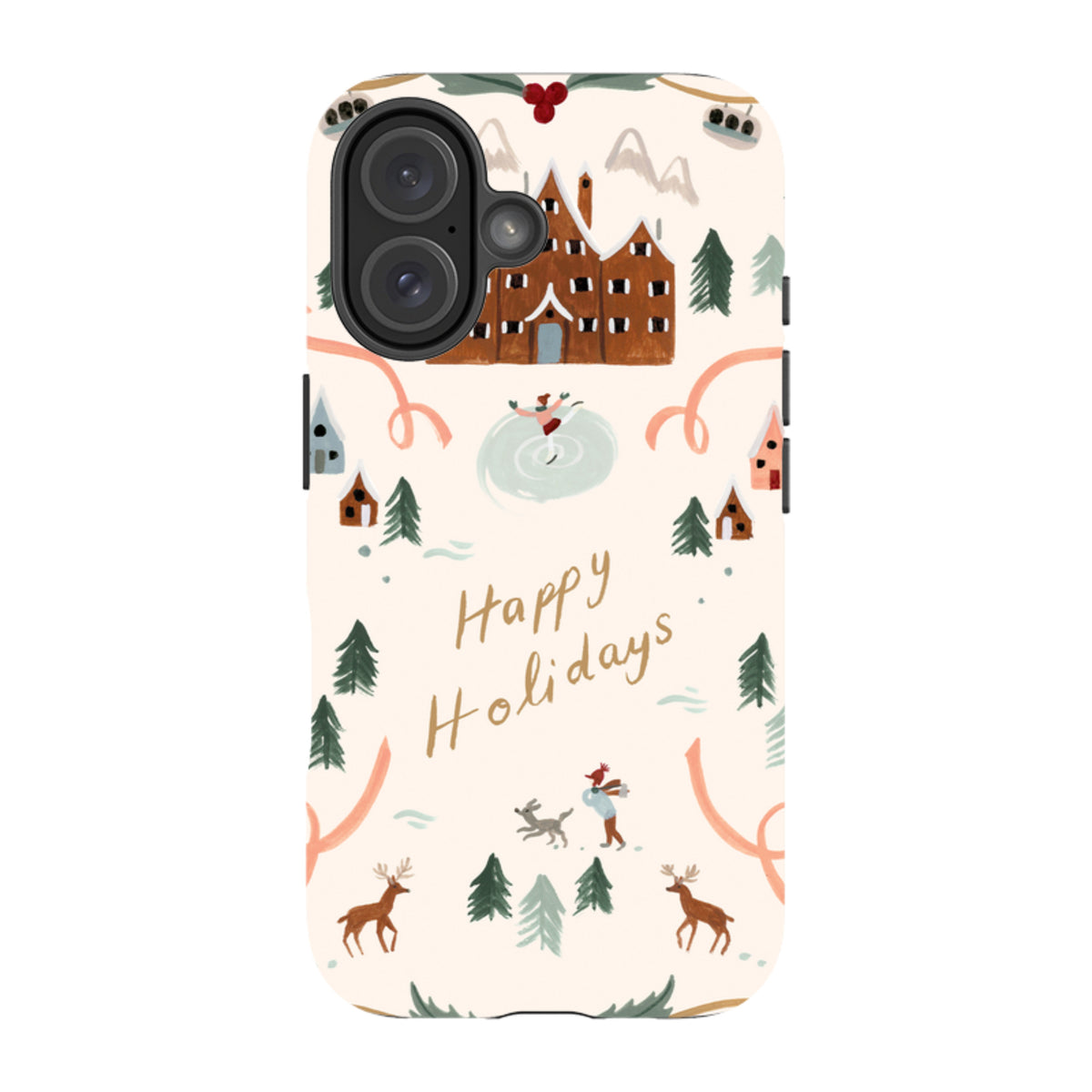 iPhone MagSafe Tough Case - Happy Holidays By Bex Parkin