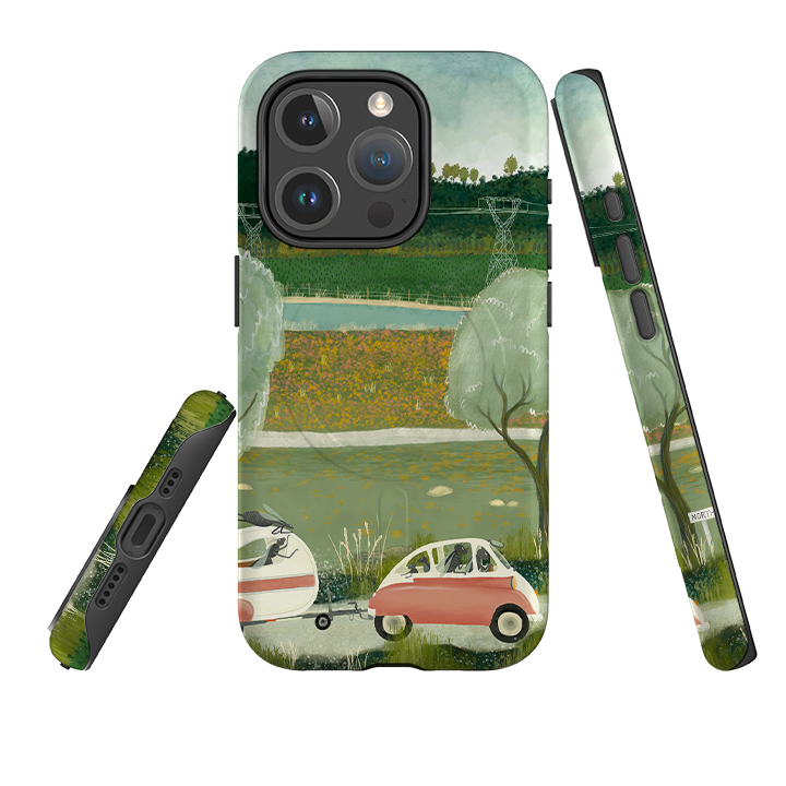 iPhone MagSafe Tough Case -  Happy Holidays By Katherine Quinn