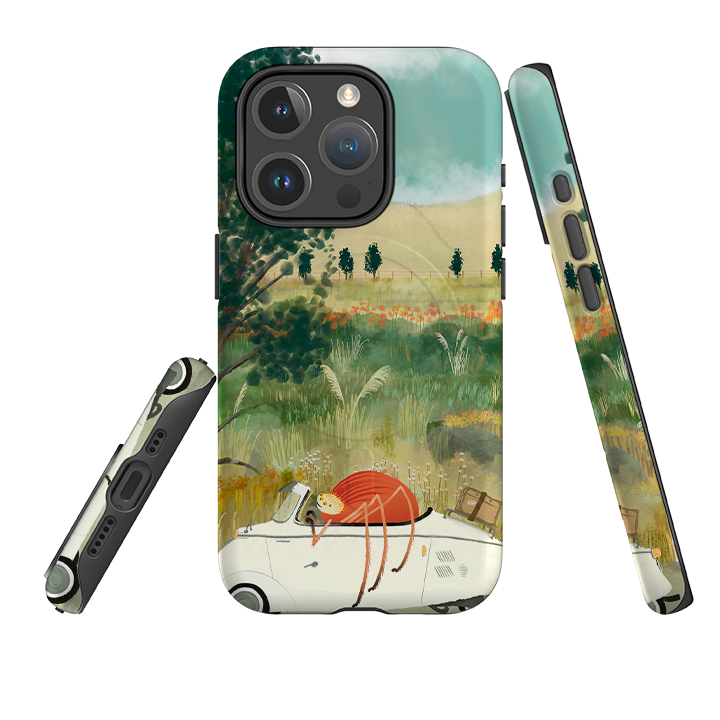 Кейс MagSafe Tough за iPhone - Happy Travels от Катрин Куин
