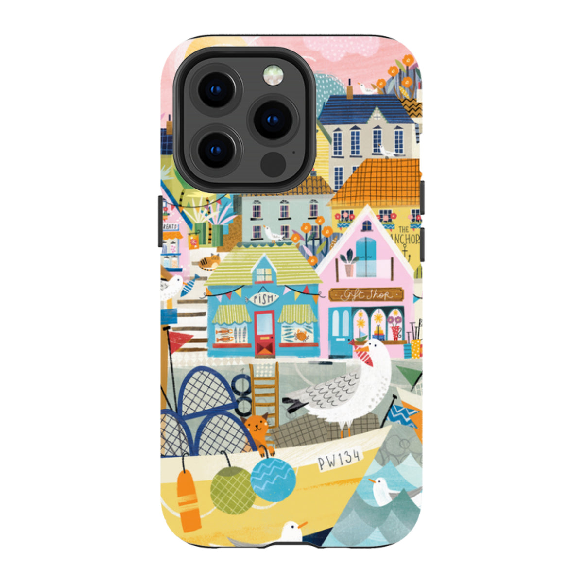 iPhone MagSafe Tough Case - Harbour 2 By Ali Brookes