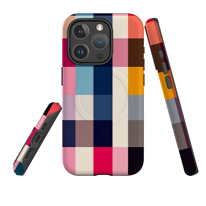 iPhone MagSafe Tough Case - Harbour Gingham