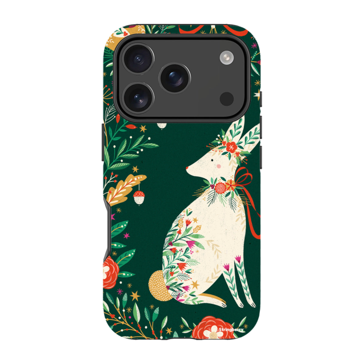 iPhone MagSafe Tough Case -  Hare II By Ali Brookes