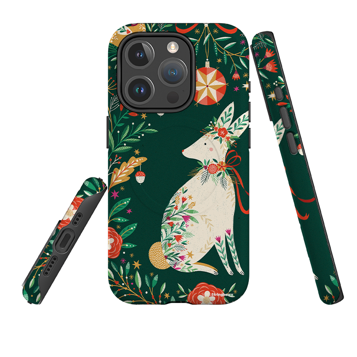 iPhone MagSafe Tough Case -  Hare II By Ali Brookes