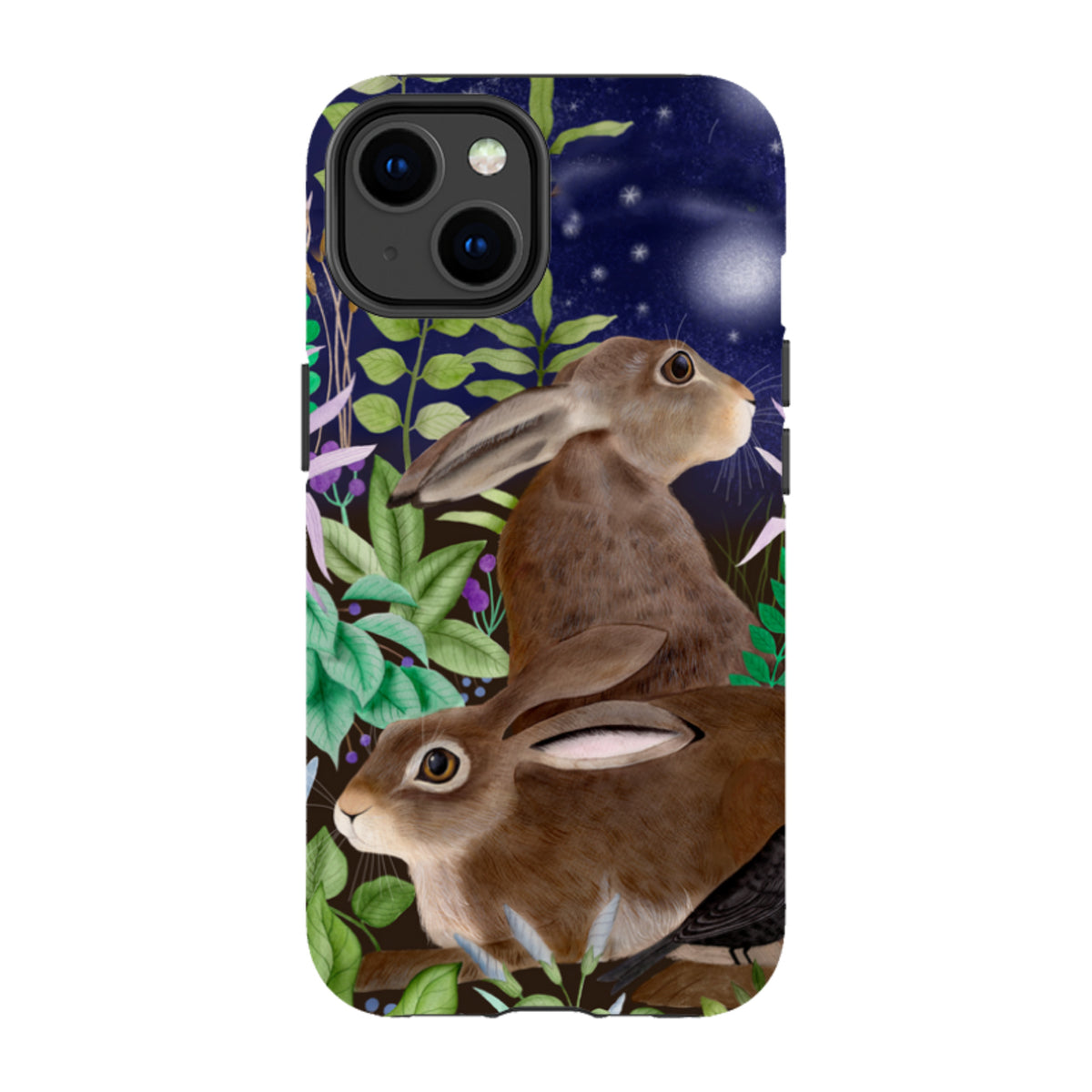 iPhone MagSafe Tough Case - Hares By Bex Parkin