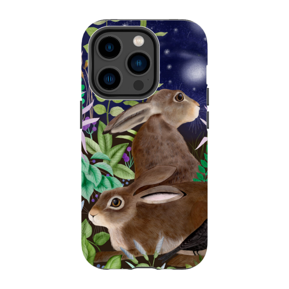 iPhone MagSafe Tough Case - Hares By Bex Parkin