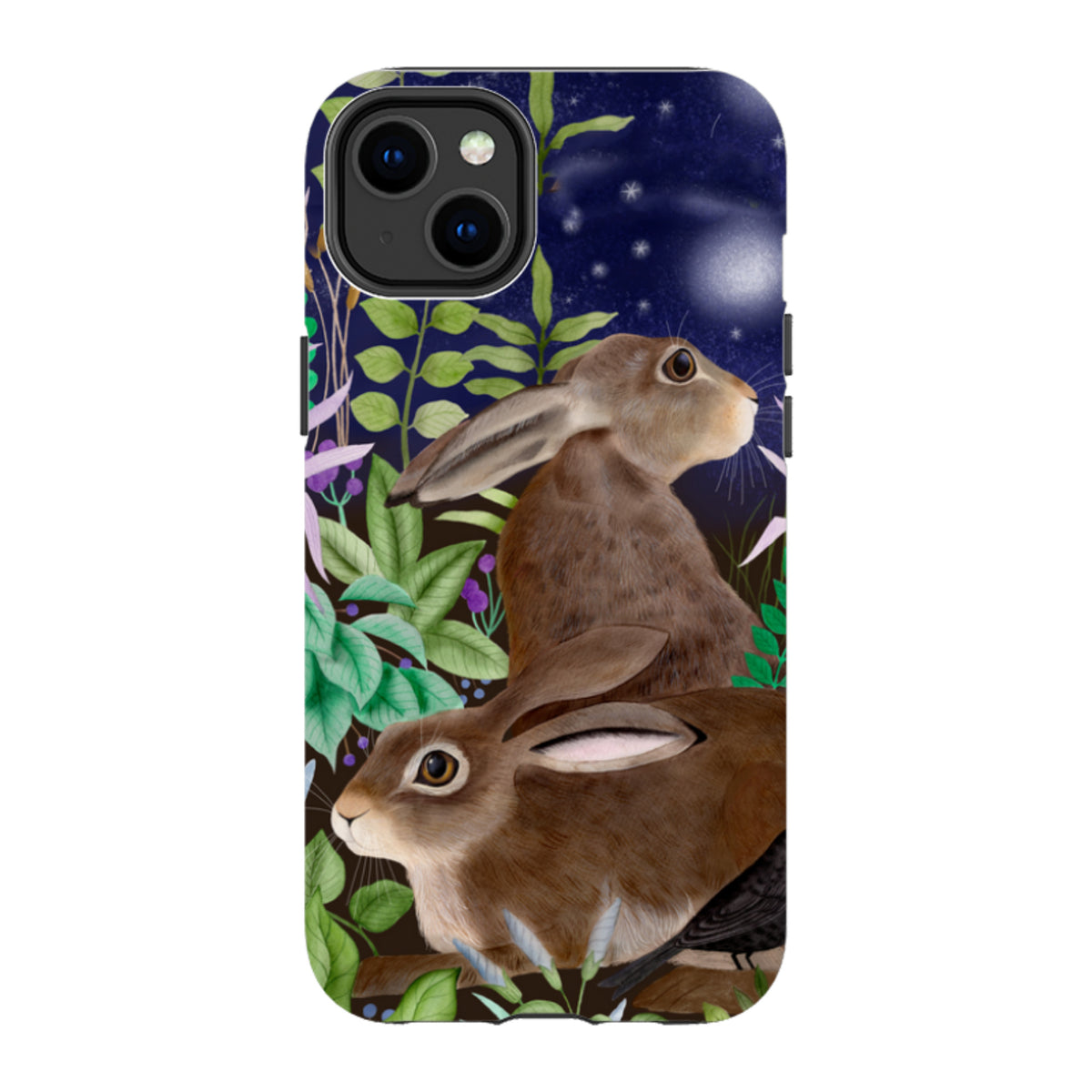 iPhone MagSafe Tough Case - Hares By Bex Parkin