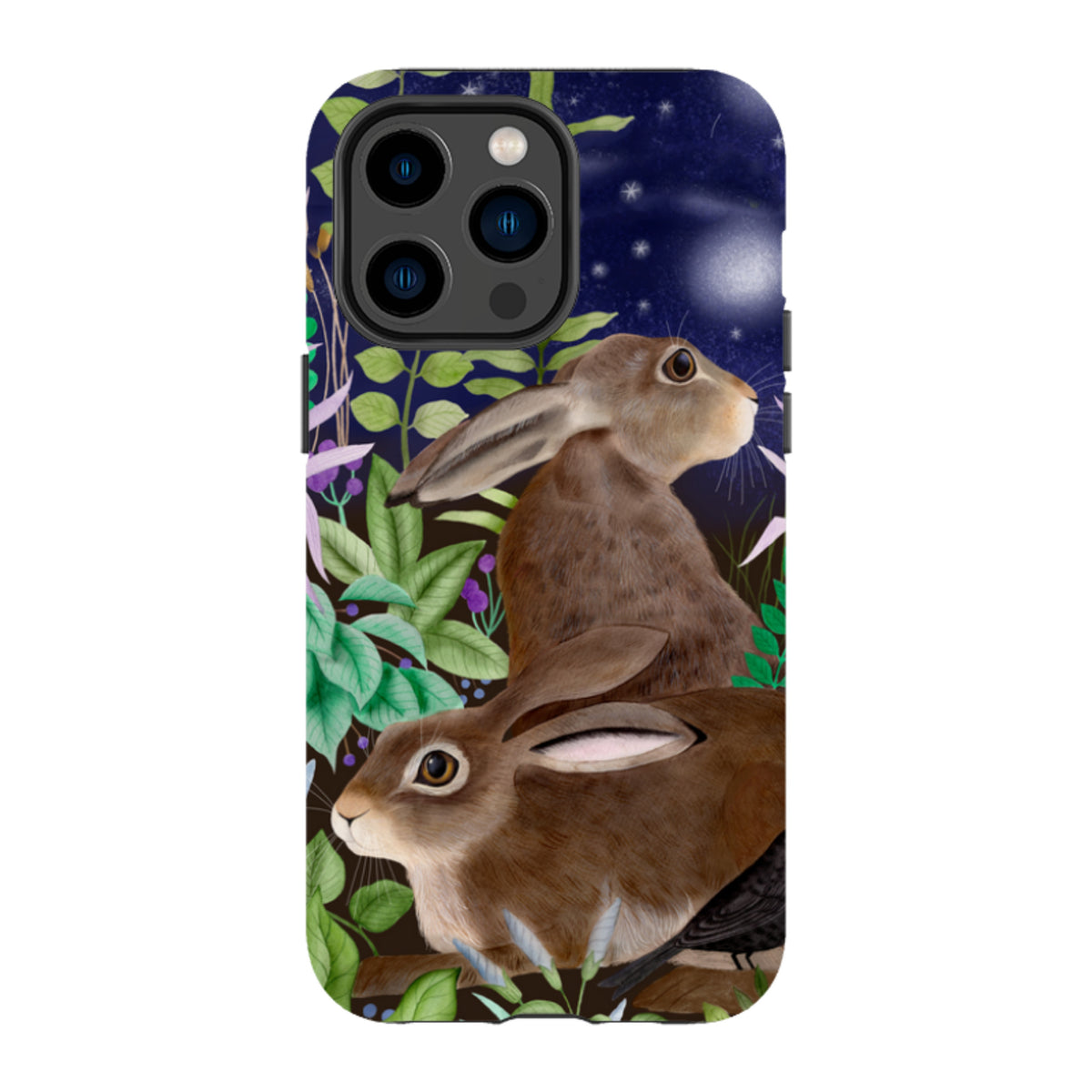 iPhone MagSafe Tough Case - Hares By Bex Parkin
