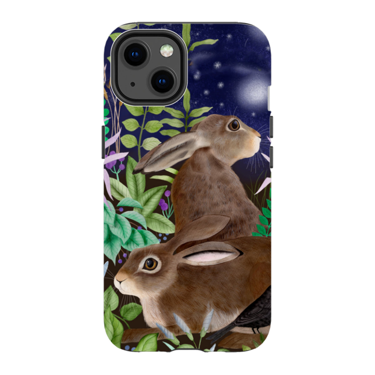 iPhone MagSafe Tough Case - Hares By Bex Parkin