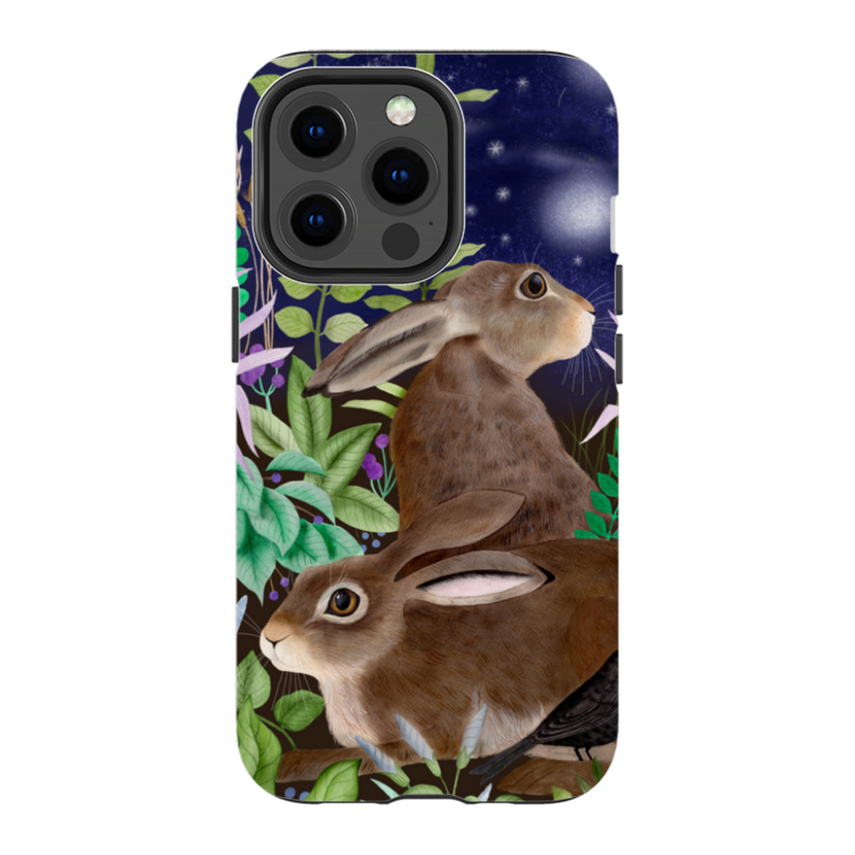 iPhone MagSafe Tough Case - Hares By Bex Parkin
