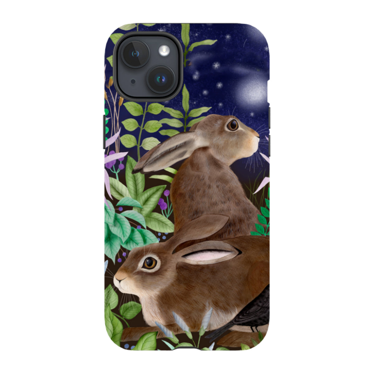 iPhone MagSafe Tough Case - Hares By Bex Parkin