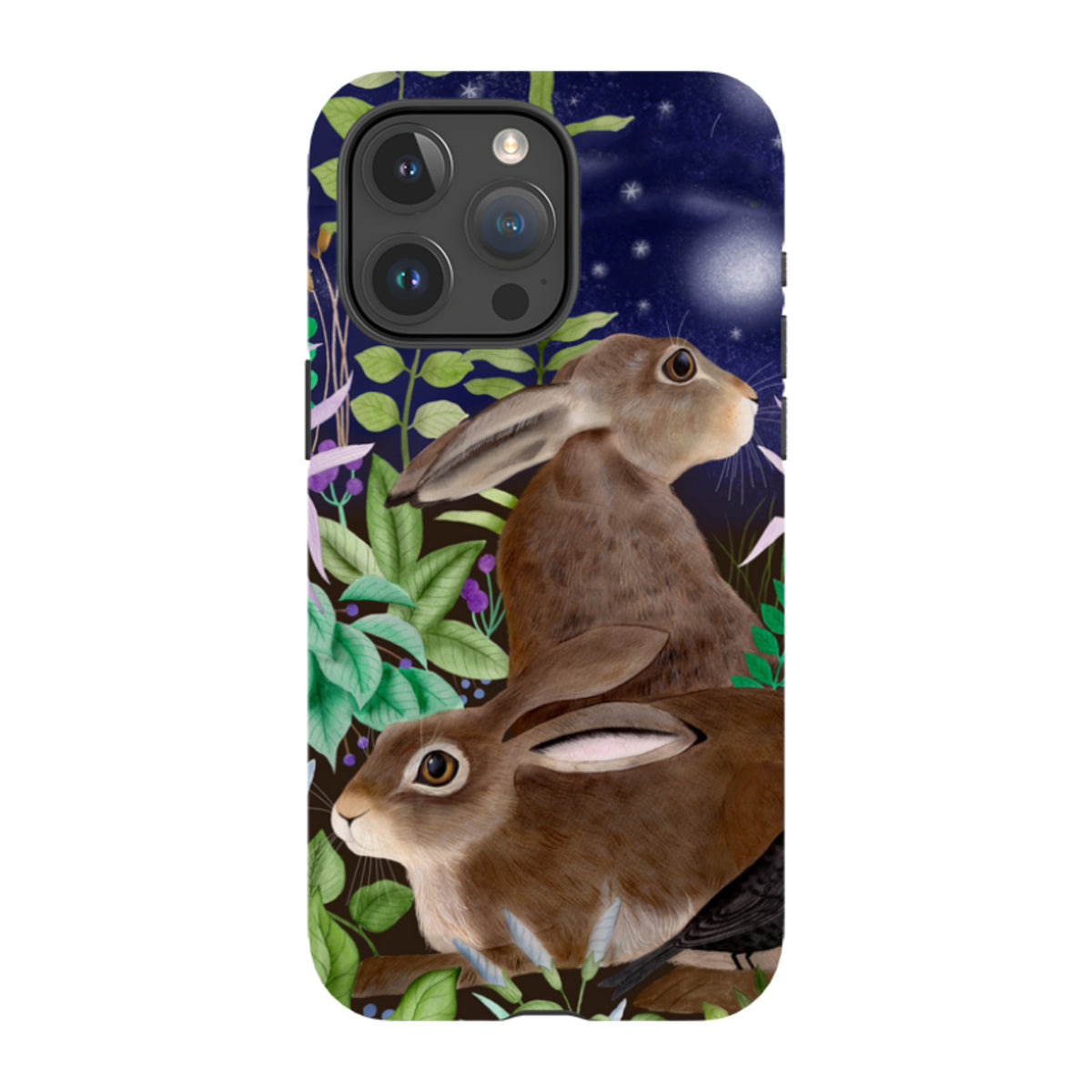 iPhone MagSafe Tough Case - Hares By Bex Parkin