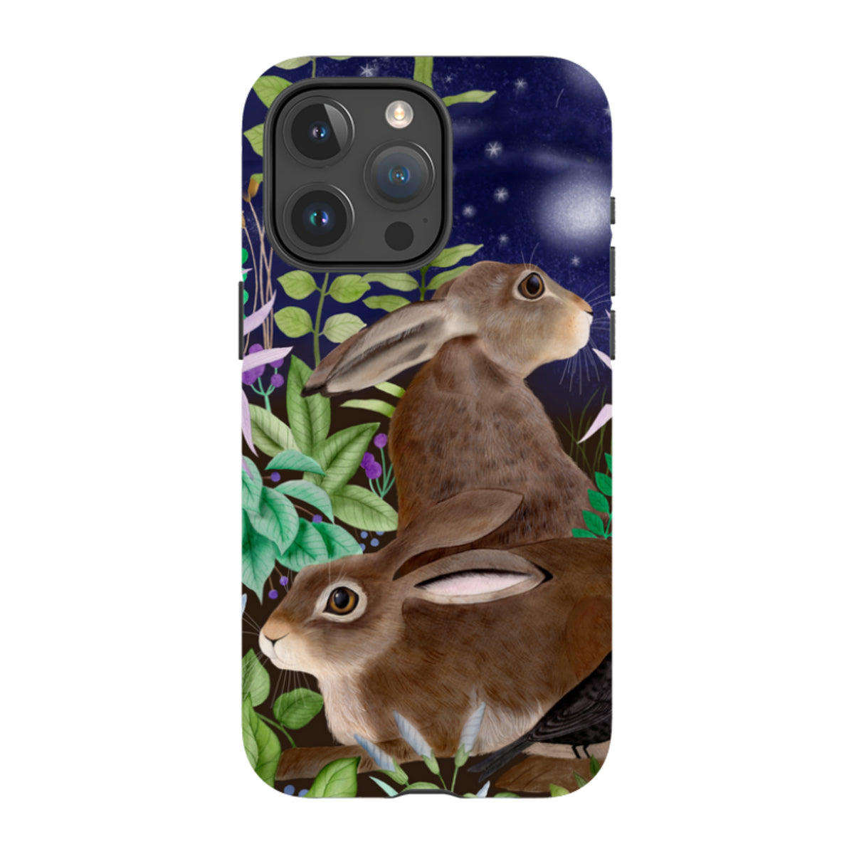 iPhone MagSafe Tough Case - Hares By Bex Parkin