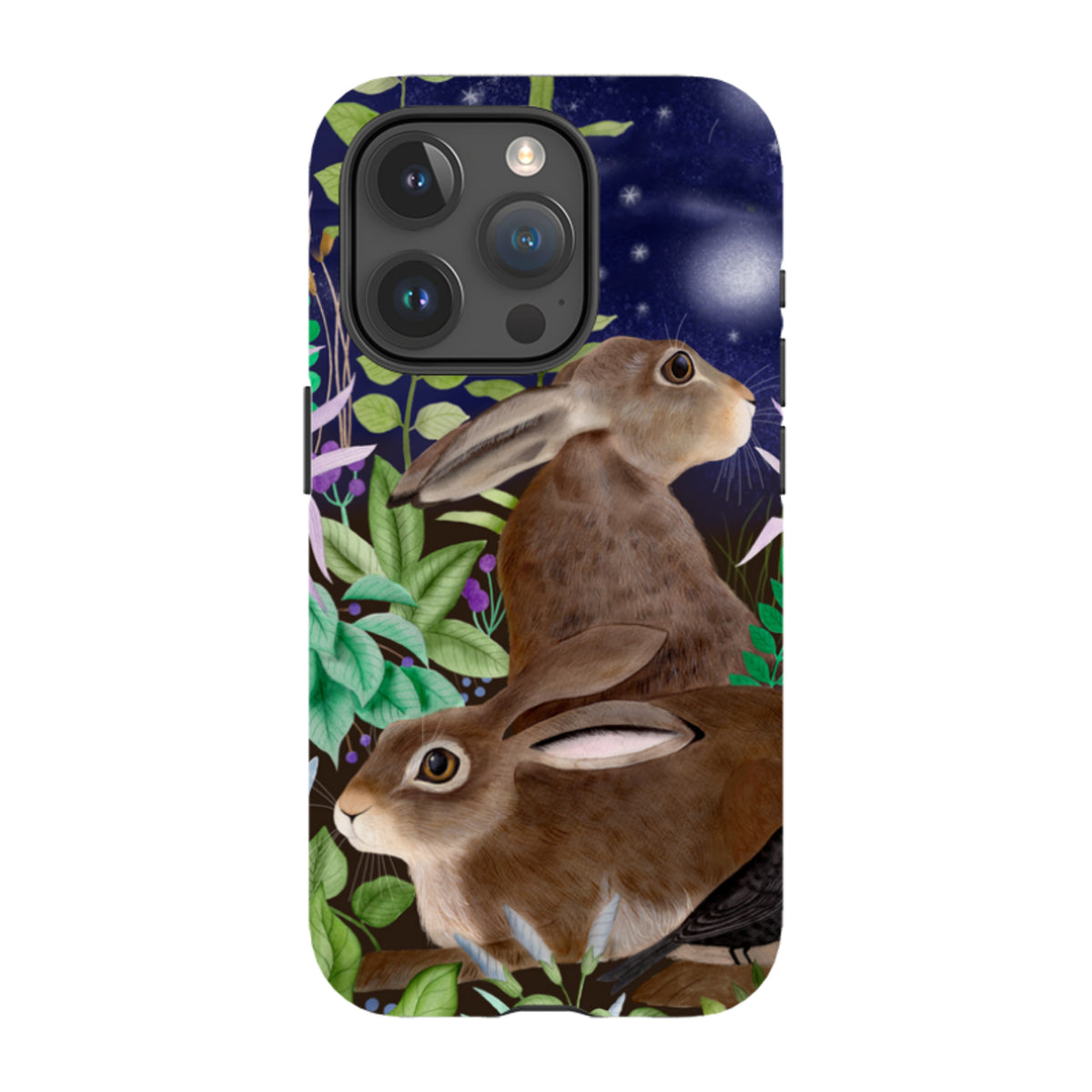 iPhone MagSafe Tough Case - Hares By Bex Parkin