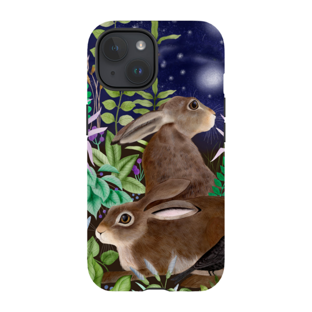 iPhone MagSafe Tough Case - Hares By Bex Parkin