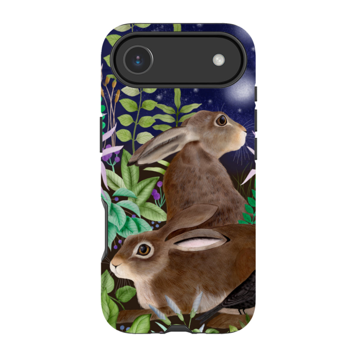 iPhone MagSafe Tough Case - Hares By Bex Parkin