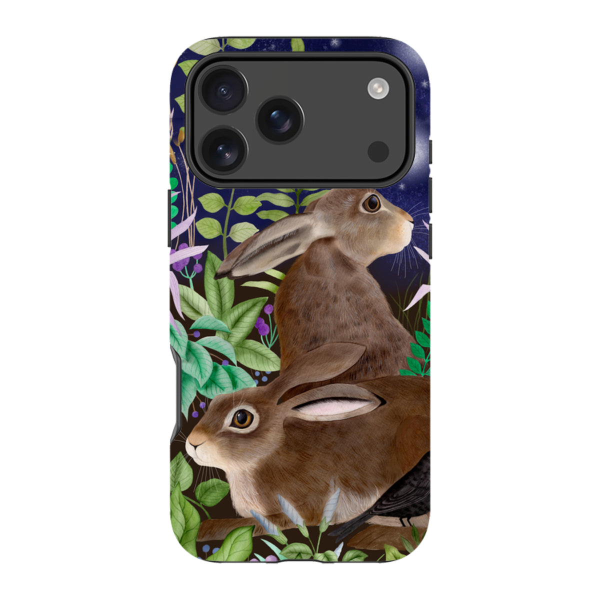 iPhone MagSafe Tough Case - Hares By Bex Parkin
