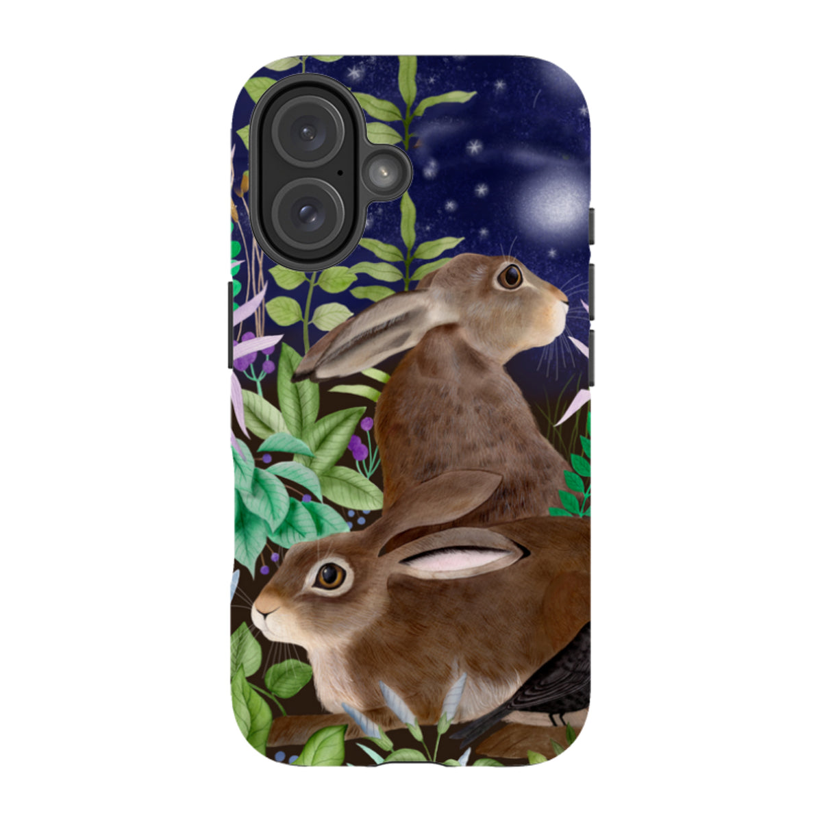 iPhone MagSafe Tough Case - Hares By Bex Parkin