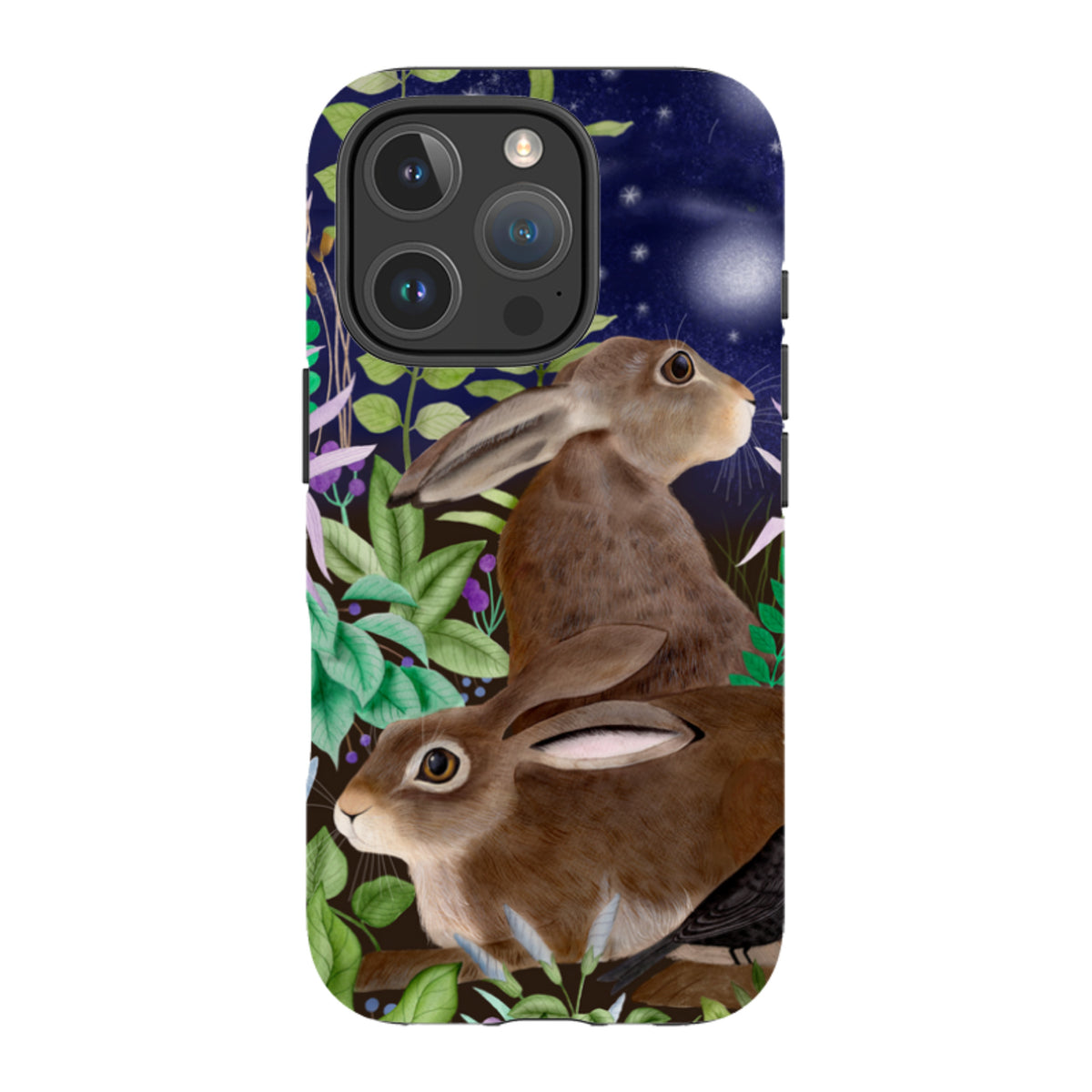 iPhone MagSafe Tough Case - Hares By Bex Parkin