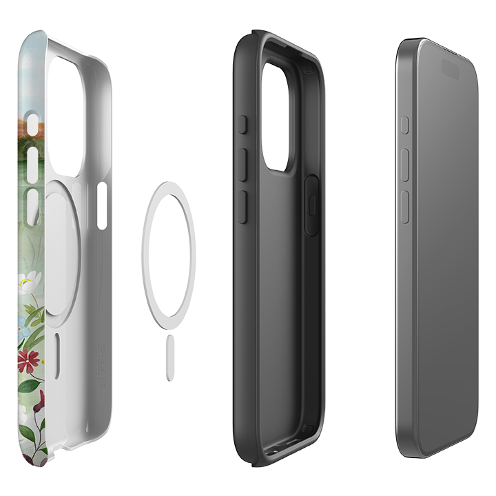 iPhone MagSafe Tough Case - Hares By Bex Parkin
