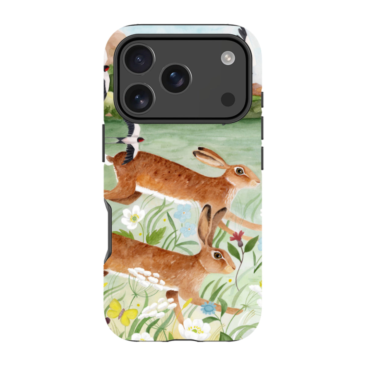 iPhone MagSafe Tough Case - Hares By Bex Parkin