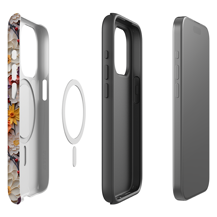 iPhone MagSafe Tough Case - Haruki Floral