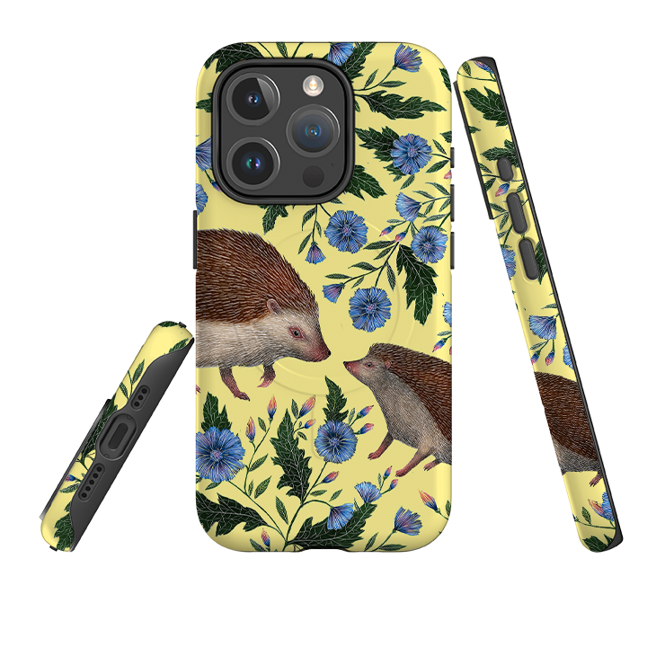 iPhone MagSafe Tough Case -  Hedgehogs By Catherine Rowe