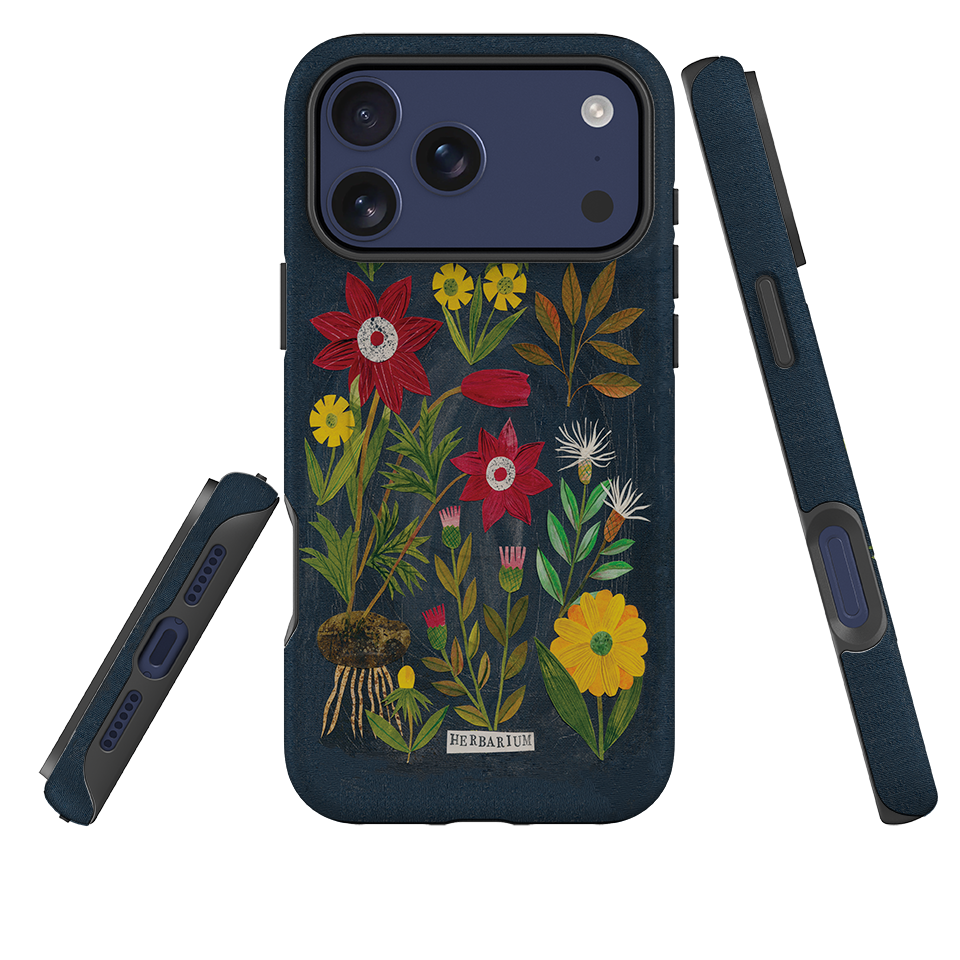 iPhone MagSafe Tough Case - Herbarium By Tracey English