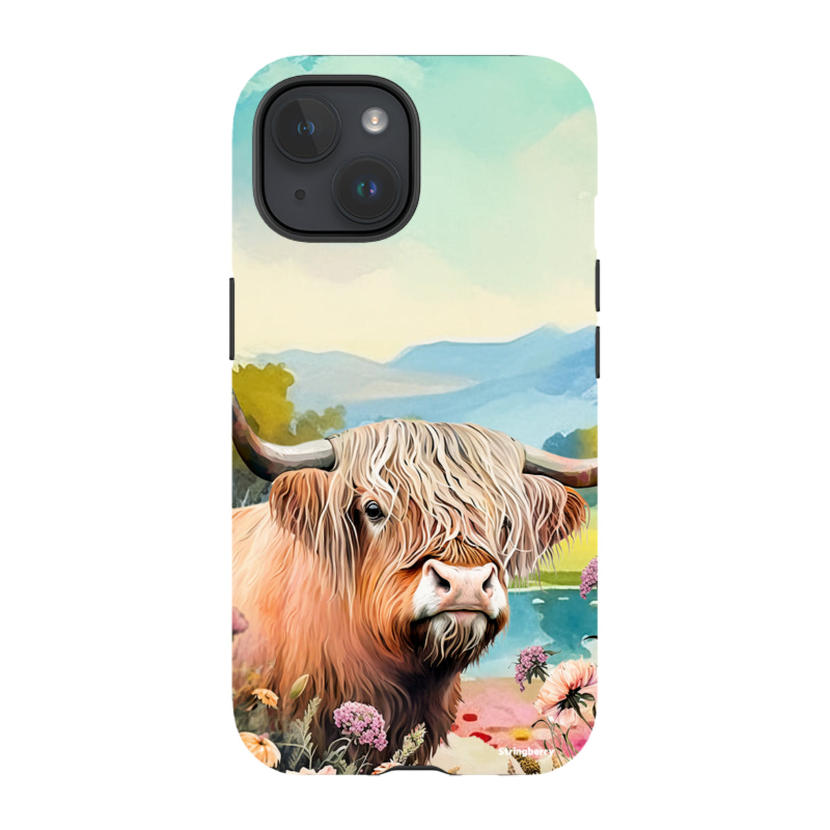 iPhone MagSafe Tough Case - Highland Cow I
