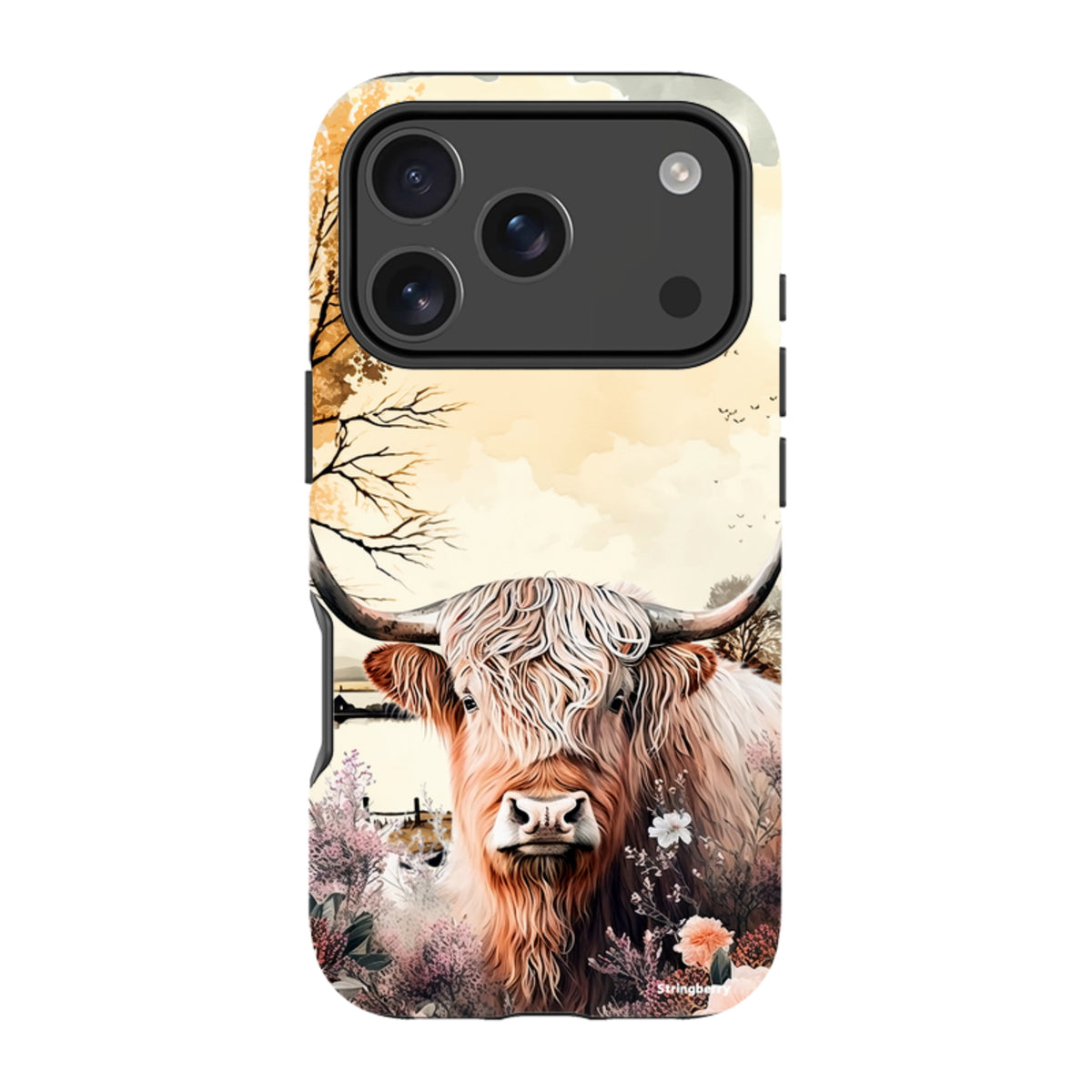 iPhone MagSafe Tough Case - Highland Cow IV