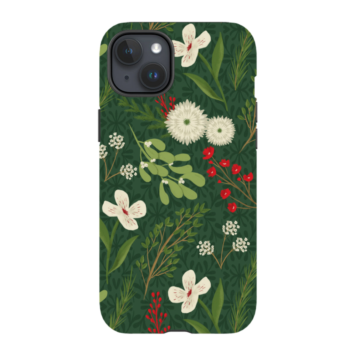 iPhone MagSafe Tough Case - Holiday Foliage By Abby Jacobs