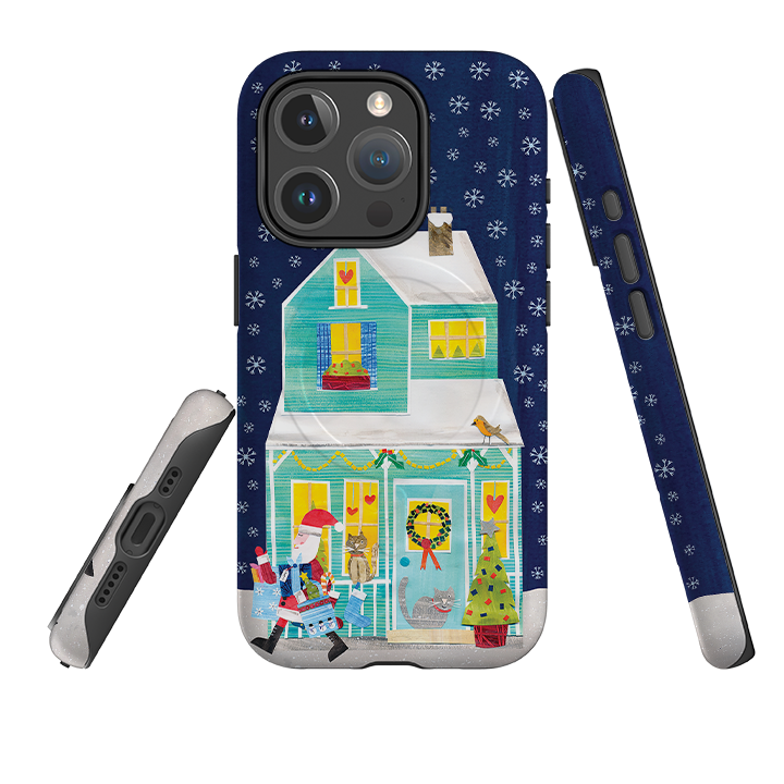 iPhone MagSafe Tough Case -  Holiday House By Tracey English