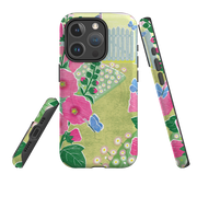 iPhone MagSafe Tough Case - Hollyhocks By Liane Payne