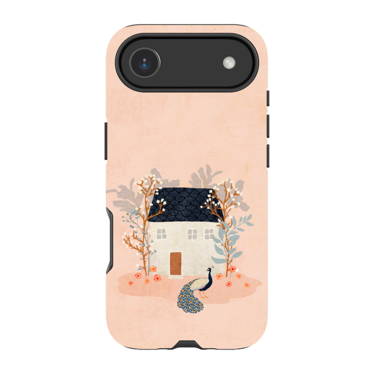 iPhone MagSafe Tough Case - Home Pink By Katherine Quinn