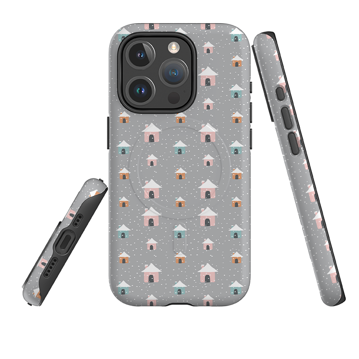 iPhone MagSafe Tough Case -  House Pattern