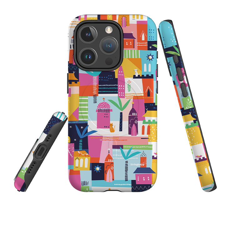 iPhone MagSafe Tough Case -  Houses By Ali Brookes