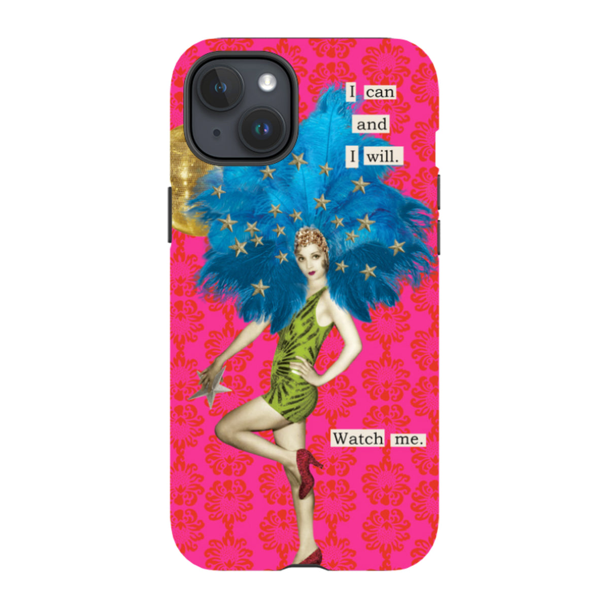 iPhone MagSafe Tough Case - I Can and I Will By Clare Jordan