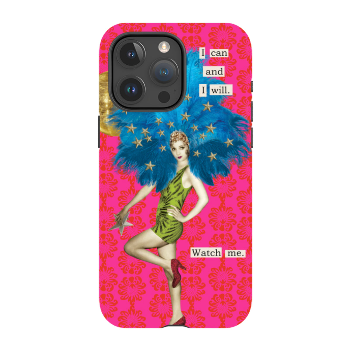 iPhone MagSafe Tough Case - I Can and I Will By Clare Jordan