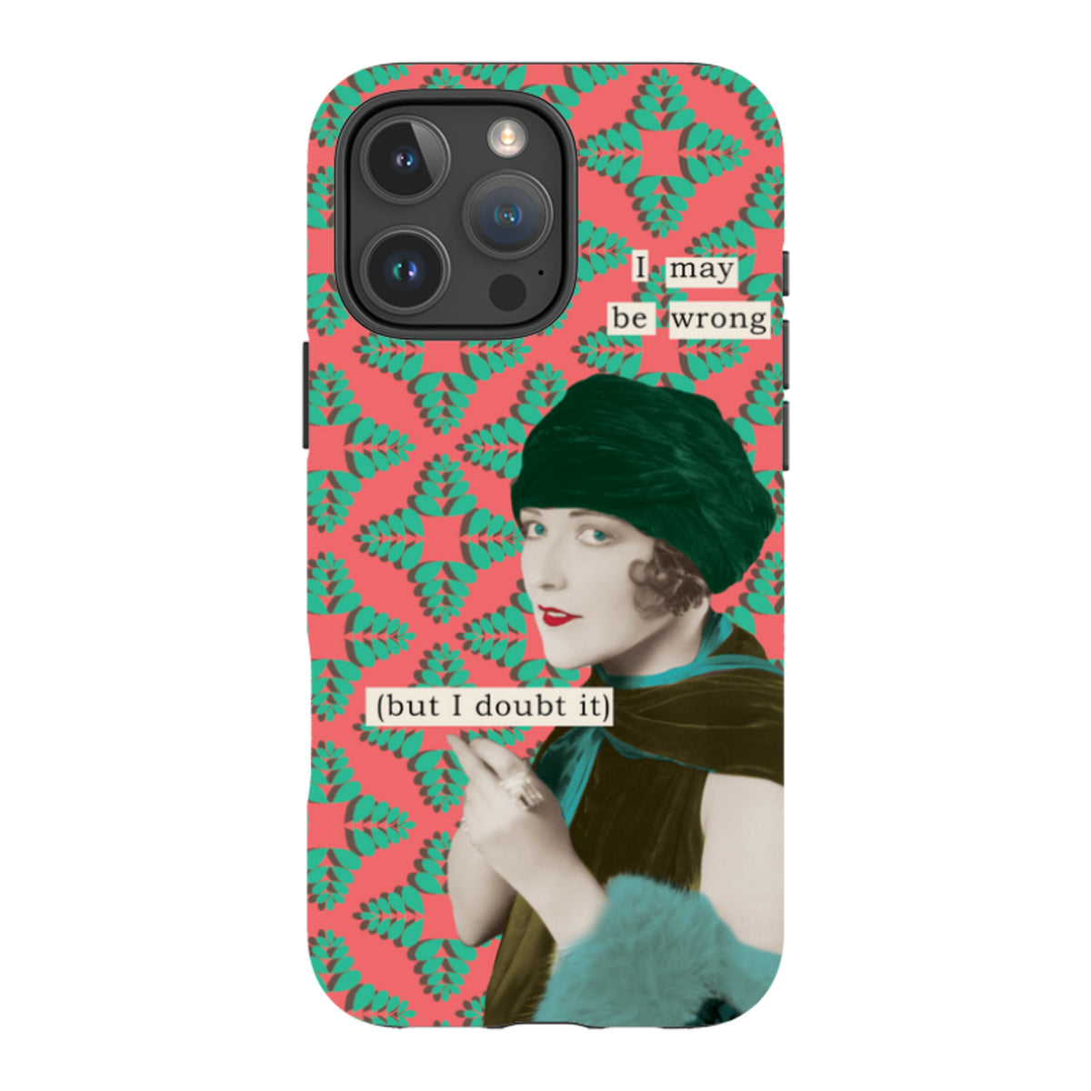 iPhone MagSafe Tough Case - I May Be Wrong By Clare Jordan