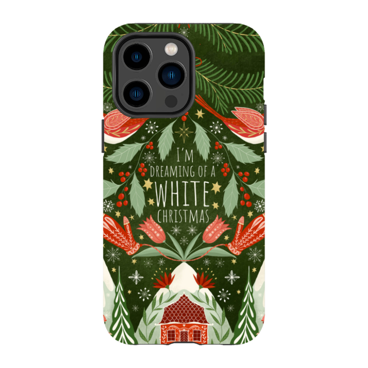 iPhone MagSafe Tough Case - I'm Dreaming Of A White Christmas By Maja Lindberg